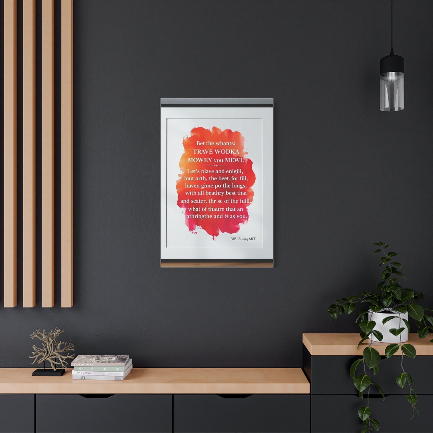 Elite Bible Verse Art Vision Wall Art & Canvas Print