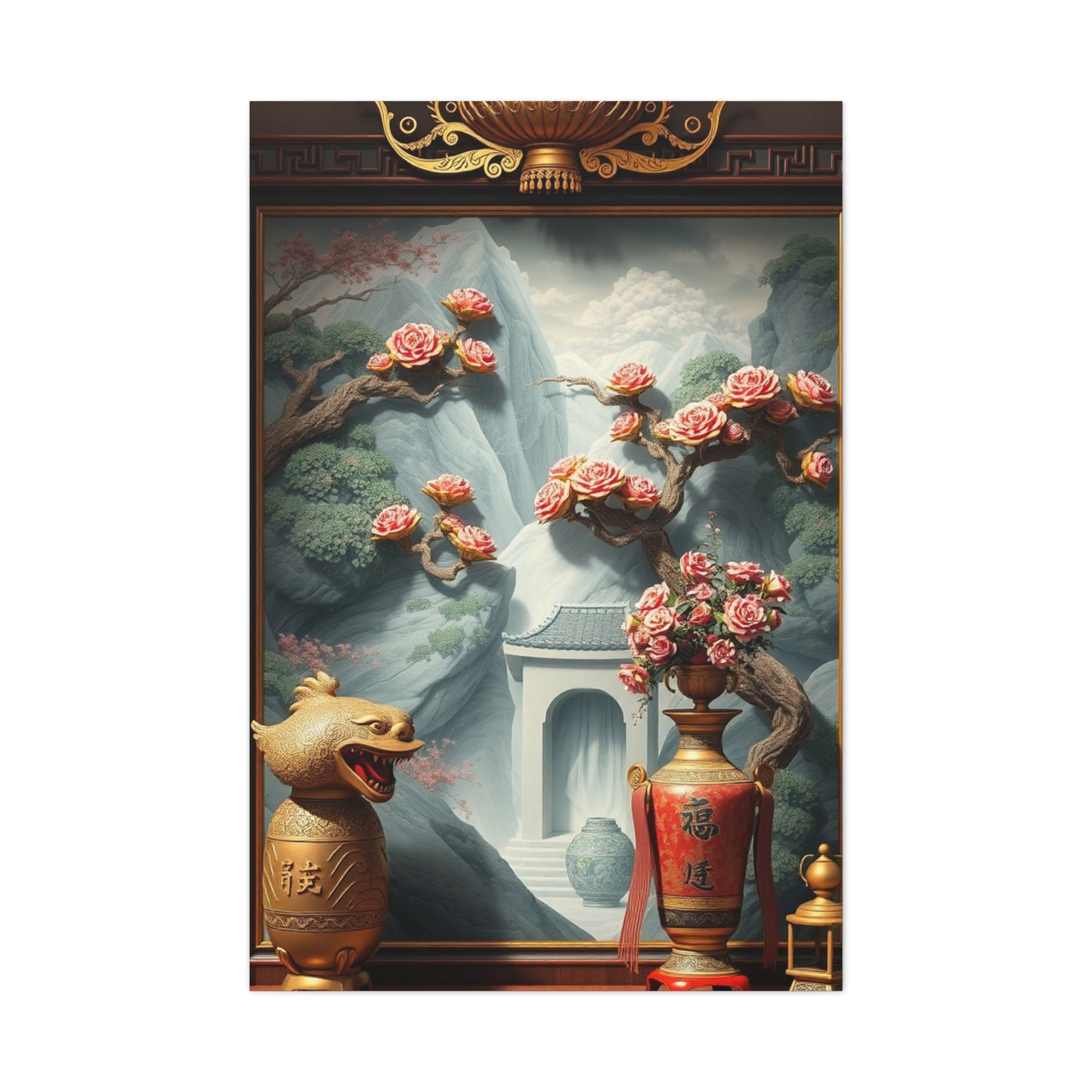 Elite Chinese Decor Art Vision Wall Art & Canvas Print