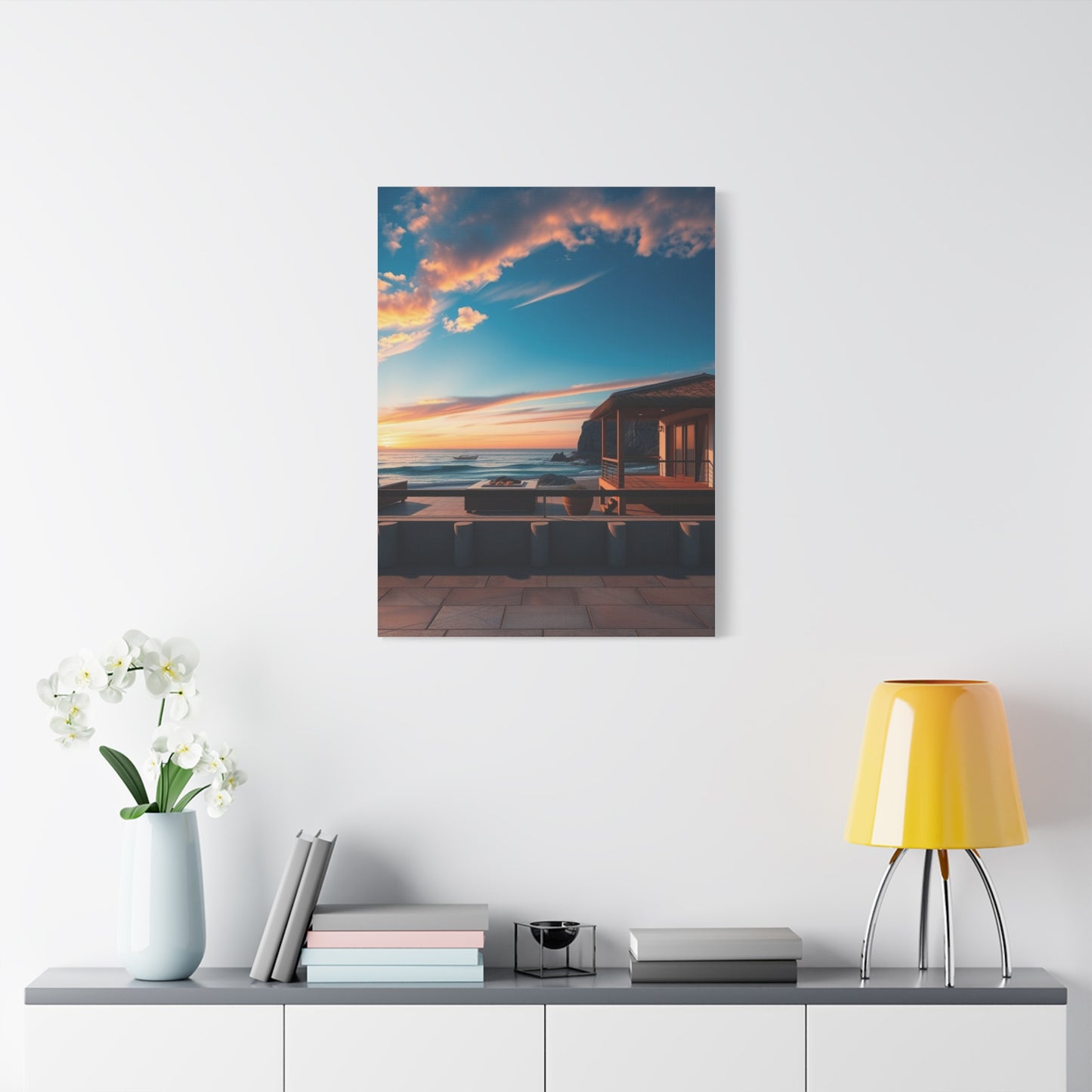 Seaside Serenity Canvas Wall Art & Canvas Print