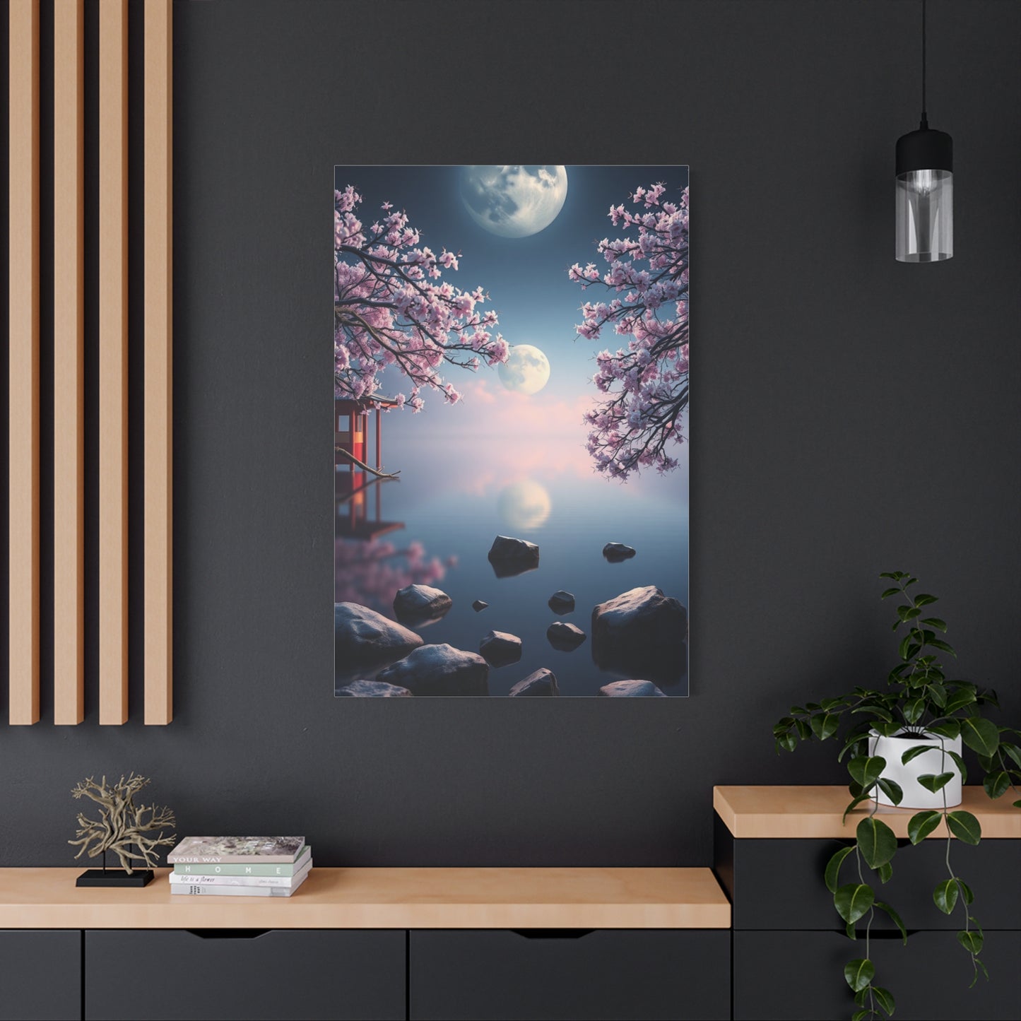 Majestic Placidity Canvas Wall Art & Canvas Print