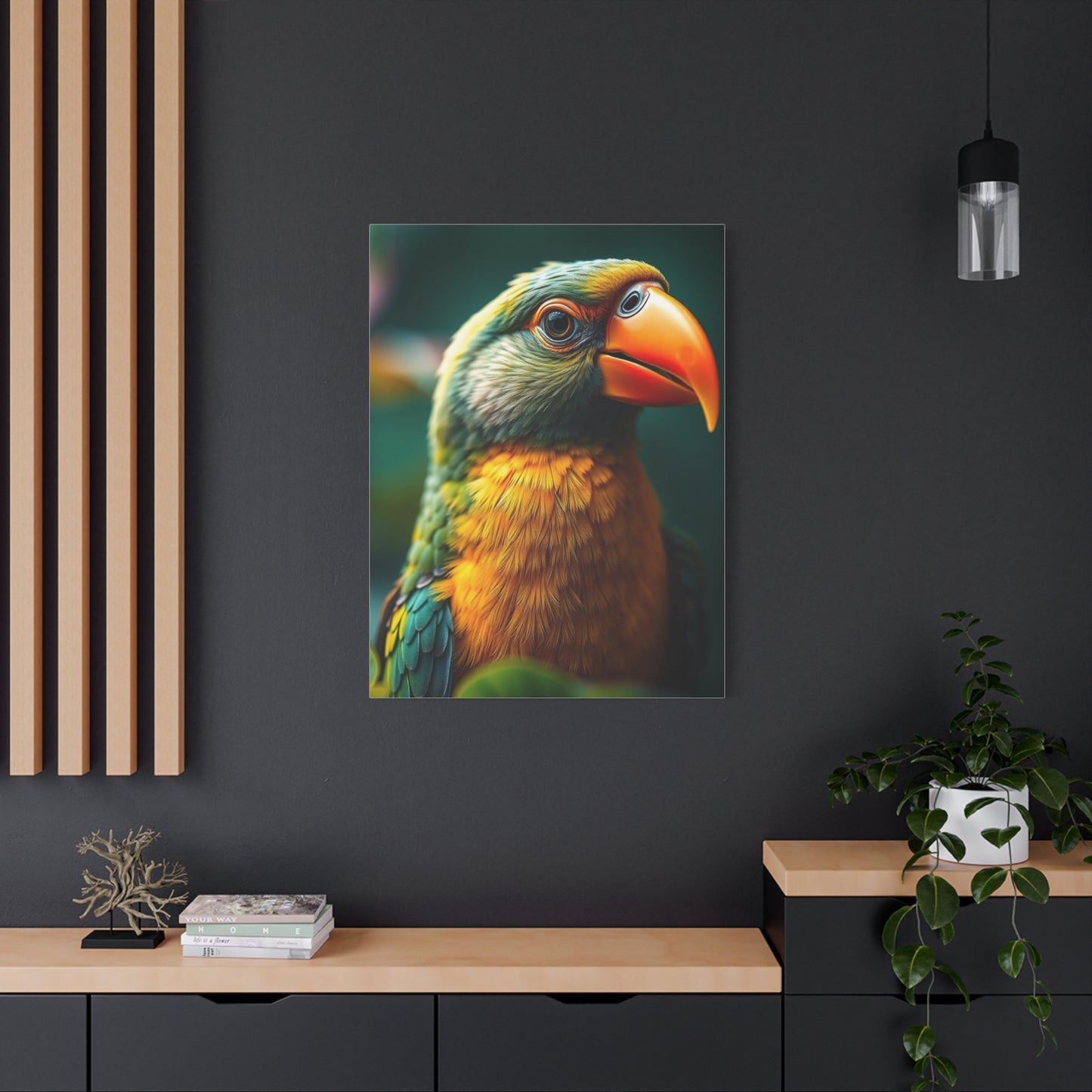 Vision Tropical Birds Art Art Wall Art & Canvas Print
