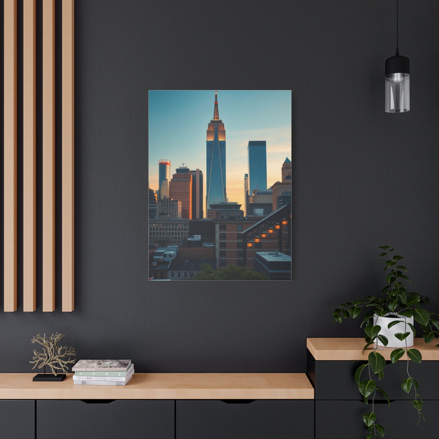 Skyward Promenade Elegance Wall Art & Canvas Print
