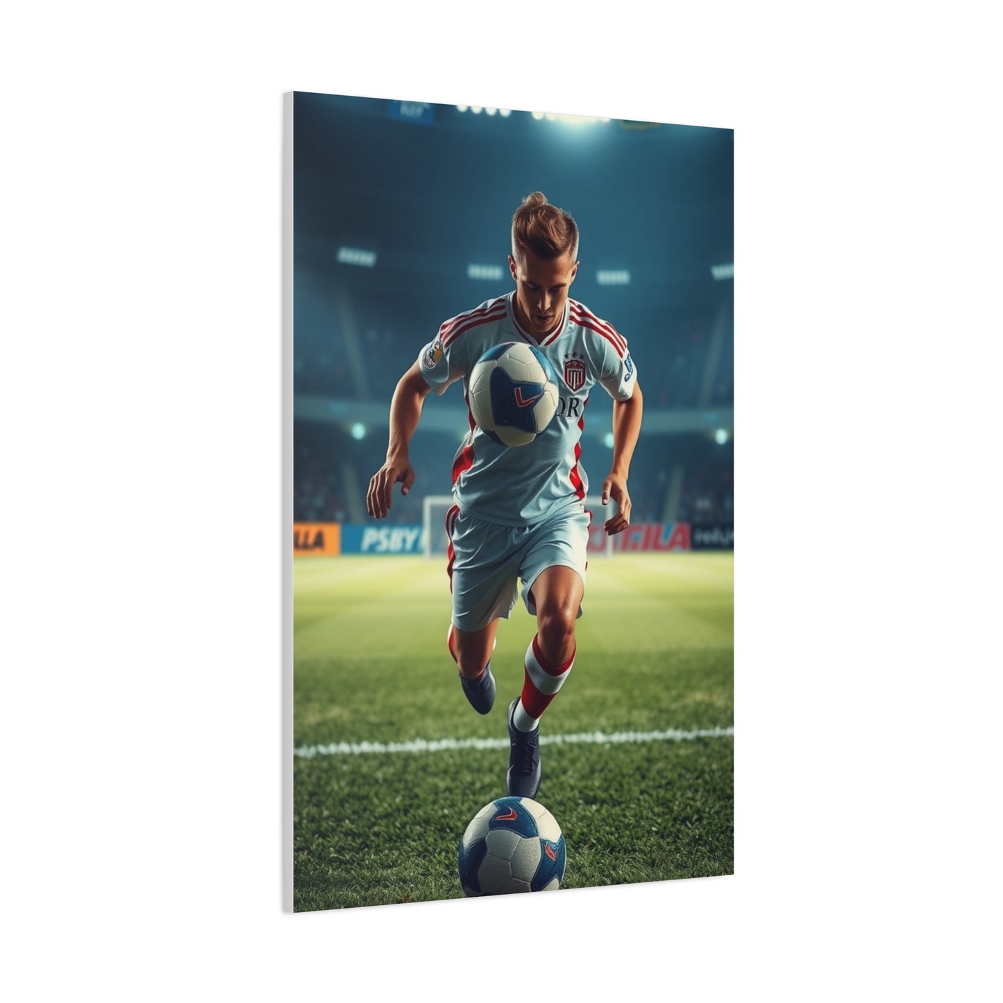 Masterpiece Soccer Art Vision Wall Art & Canvas Print