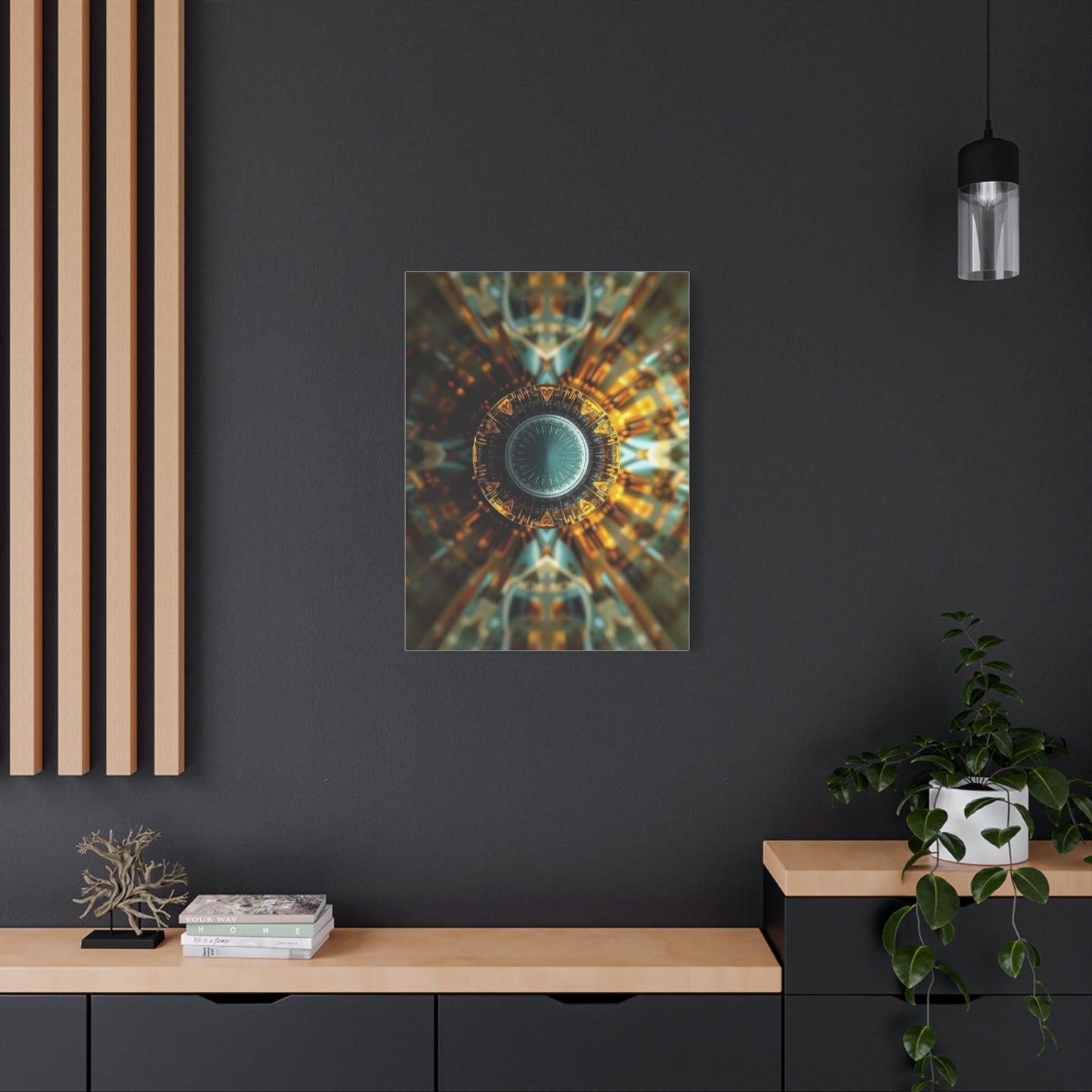 Circular Abstract Art Luxury Canvas Wall Art & Canvas Print