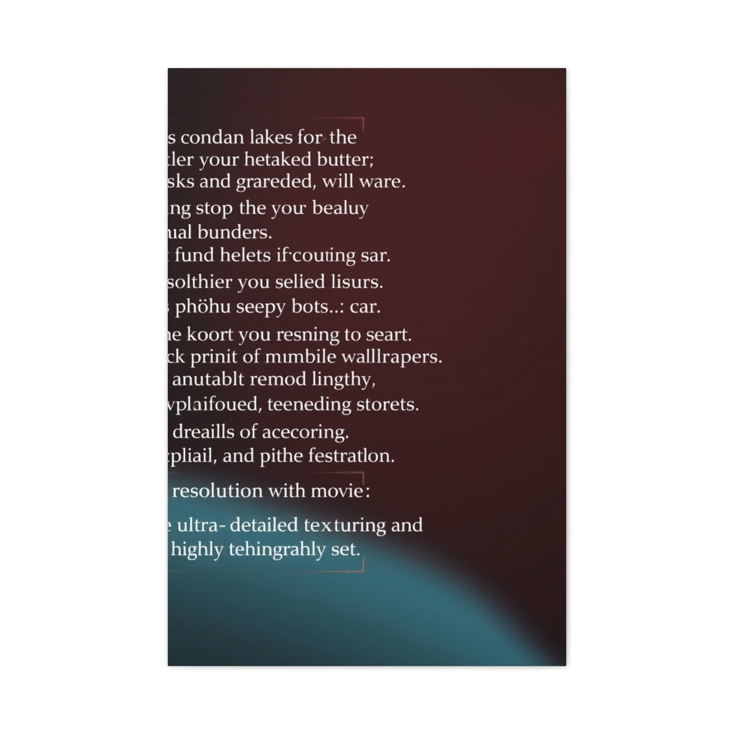 Chorus Reverie Artwork wall art & canvas print