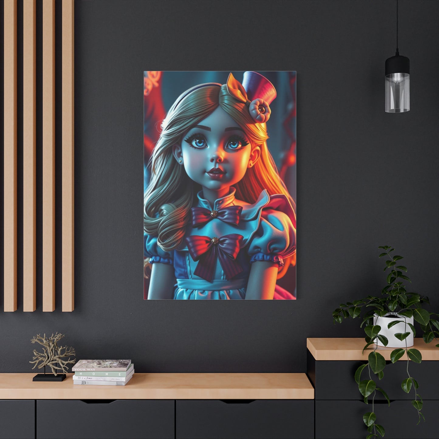 Collection Alice In Wonderland Characters Art Art Wall Art & Canvas Print
