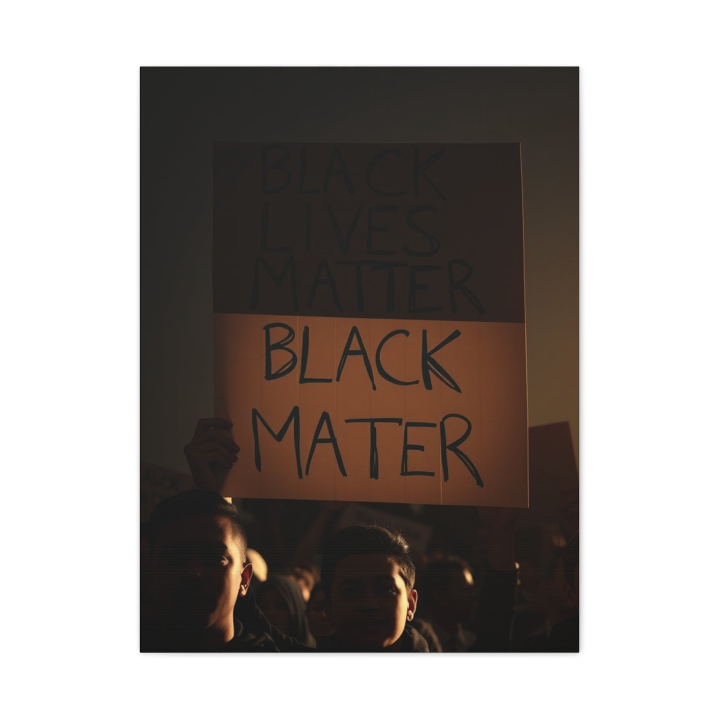 Vision Black Lives Matter Art Art Wall Art & Canvas Print