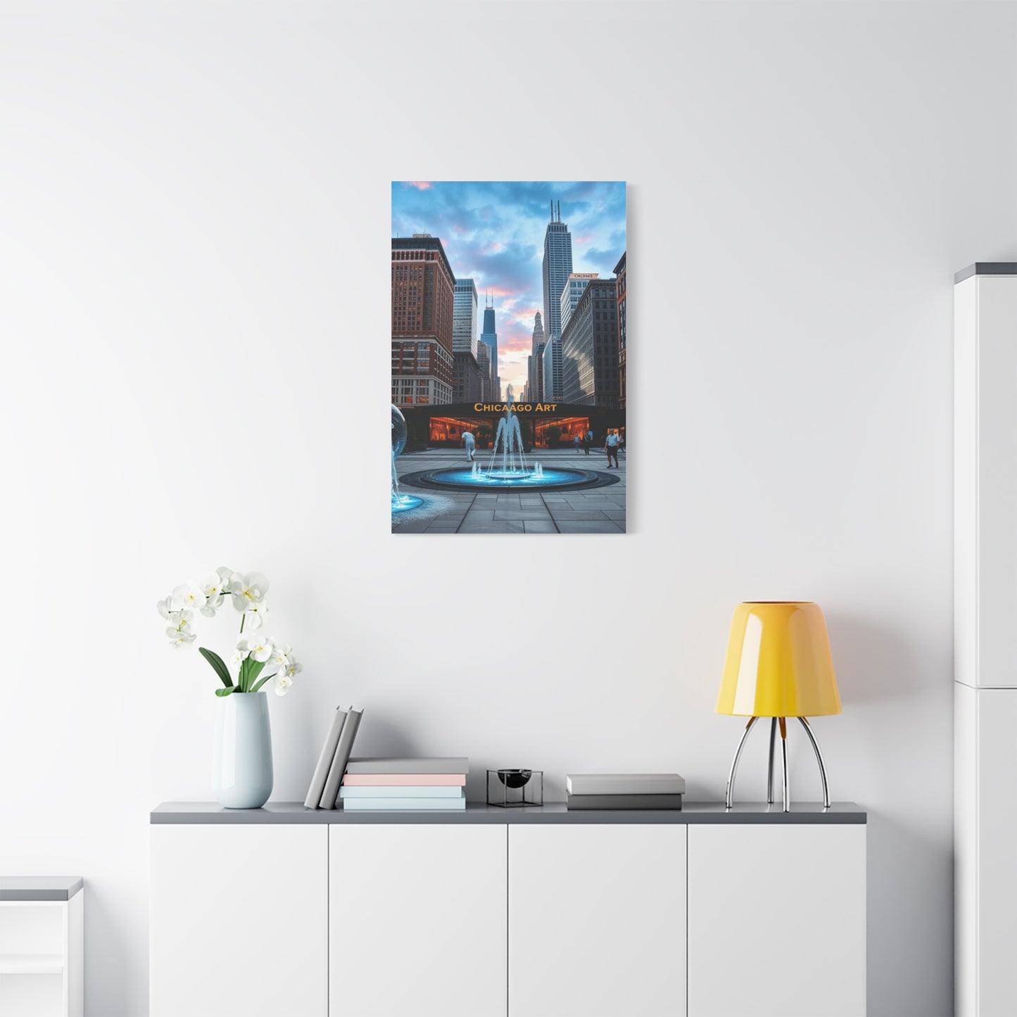 Vision Chicago Art Art Wall Art & Canvas Print
