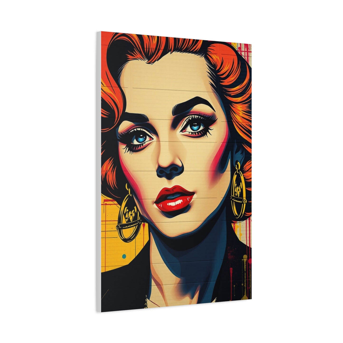 Bold Pop Composition Wall Art & Canvas Print