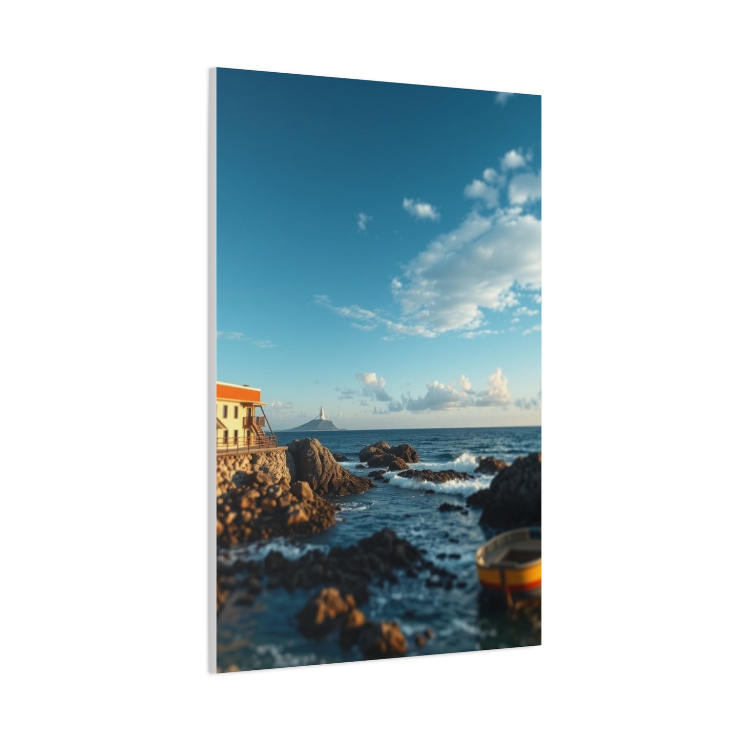 Azure Horizon Artistry Wall Art & Canvas Print