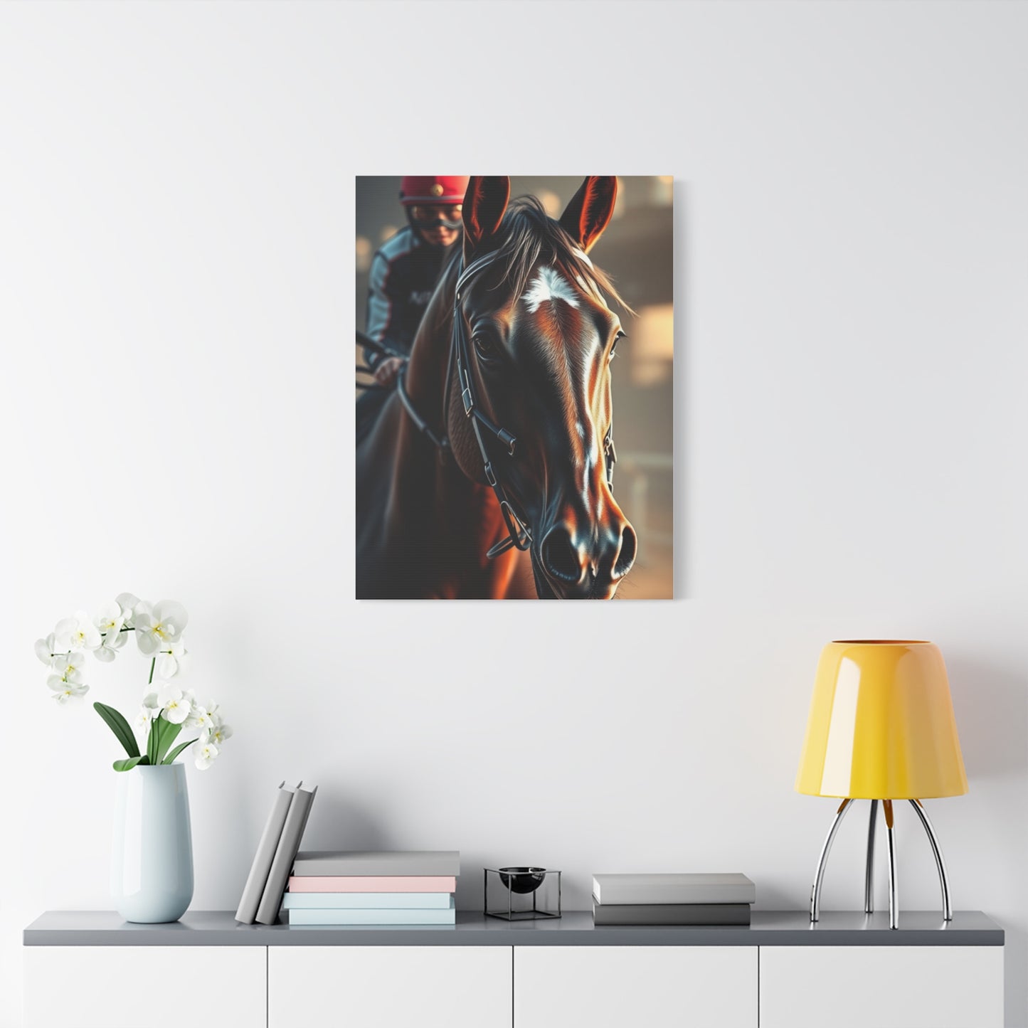 Horse Racing Art Luxury Canvas Wall Art & Canvas Print