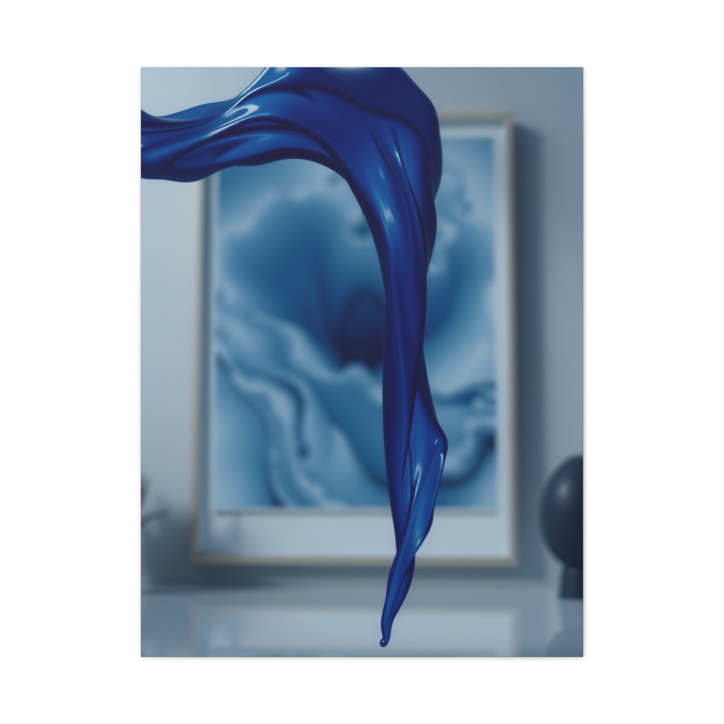 Navy Blue Art Refined Canvas Wall Art & Canvas Print