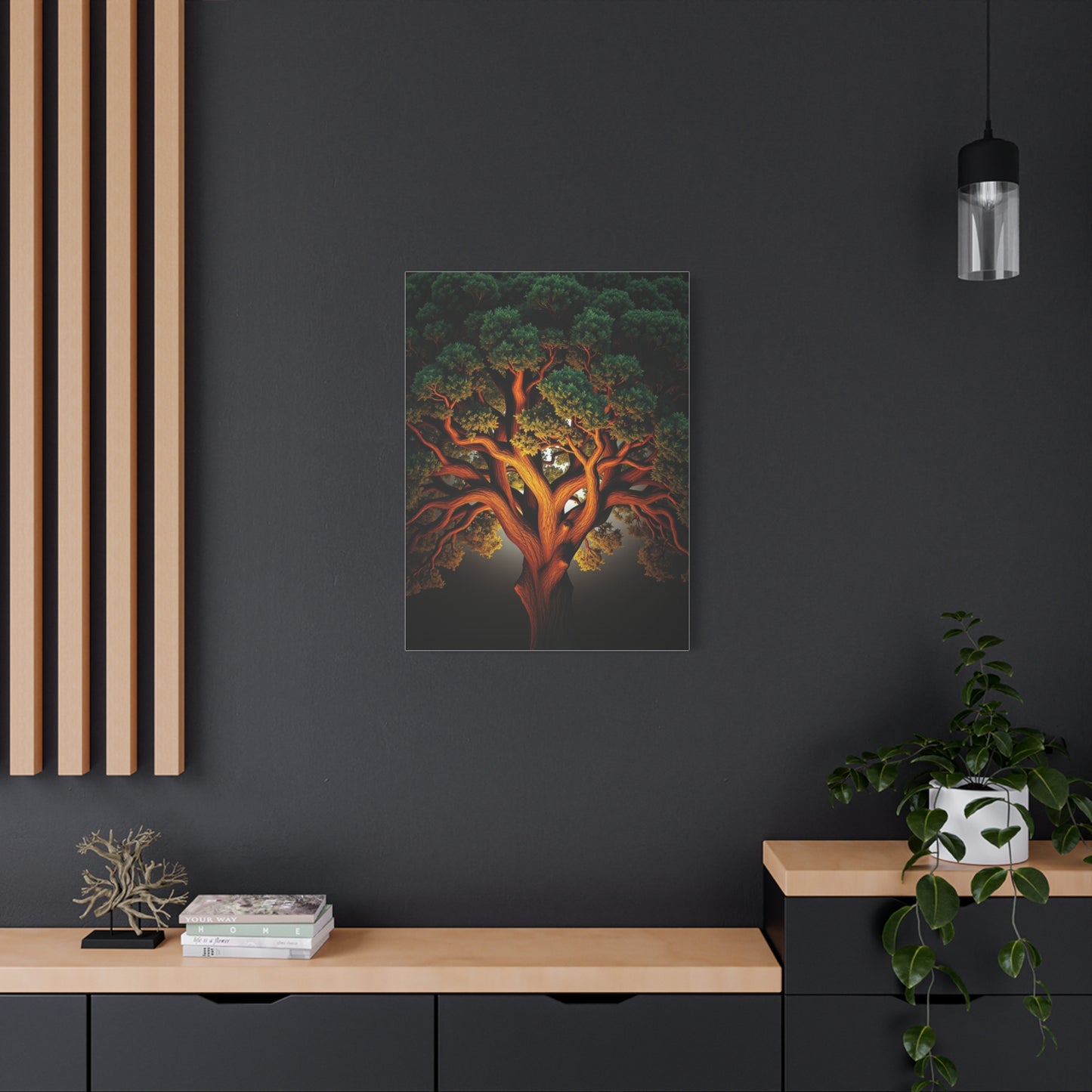 Vision Oak Tree Art Art Wall Art & Canvas Print
