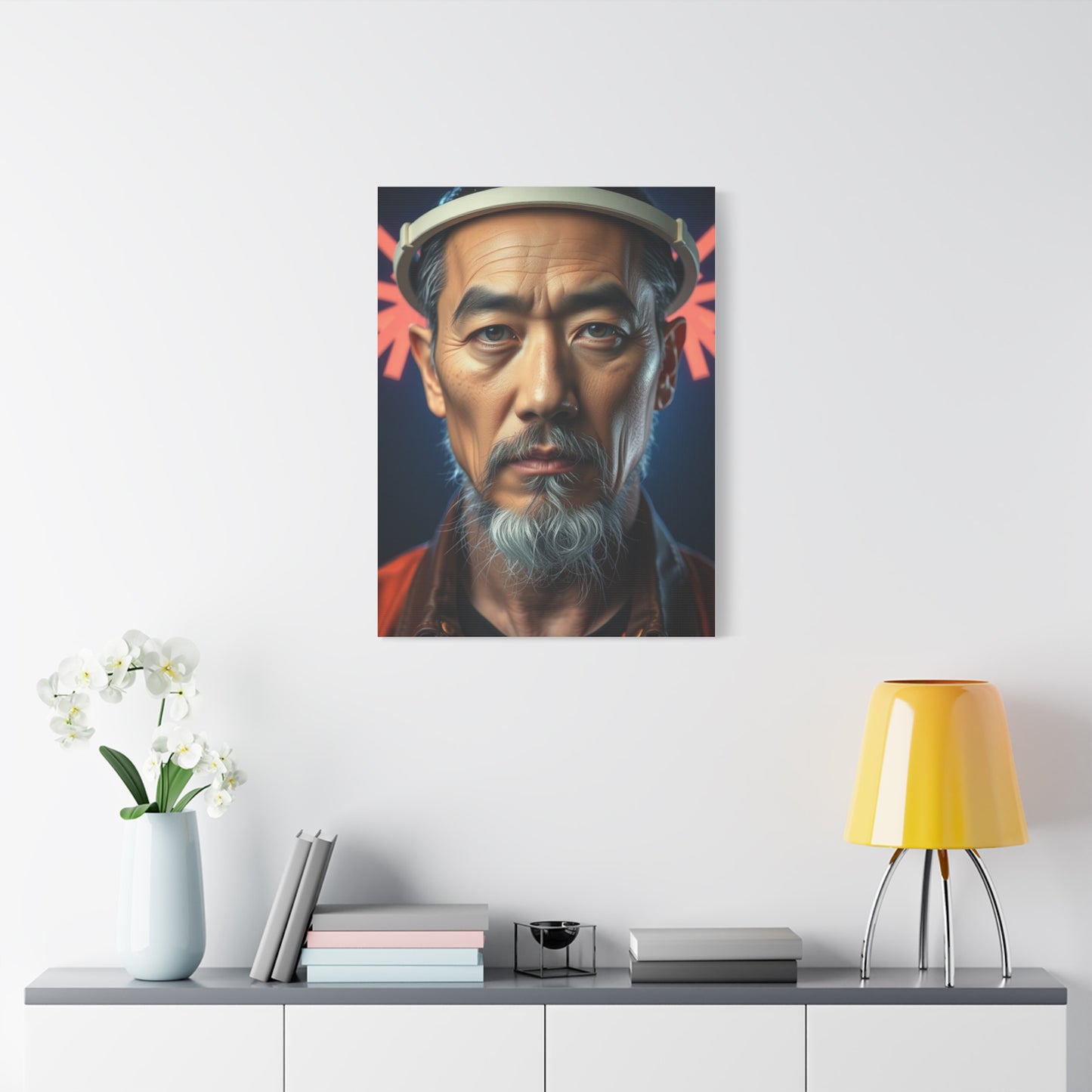 Serene Elegance Tapestry wall art & canvas print