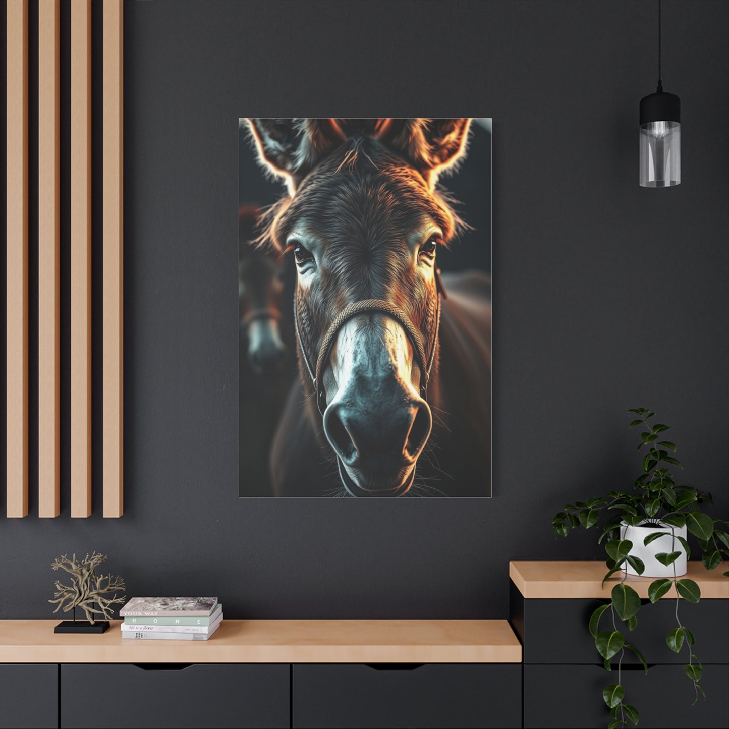 Vision Donkey Art Art Wall Art & Canvas Print