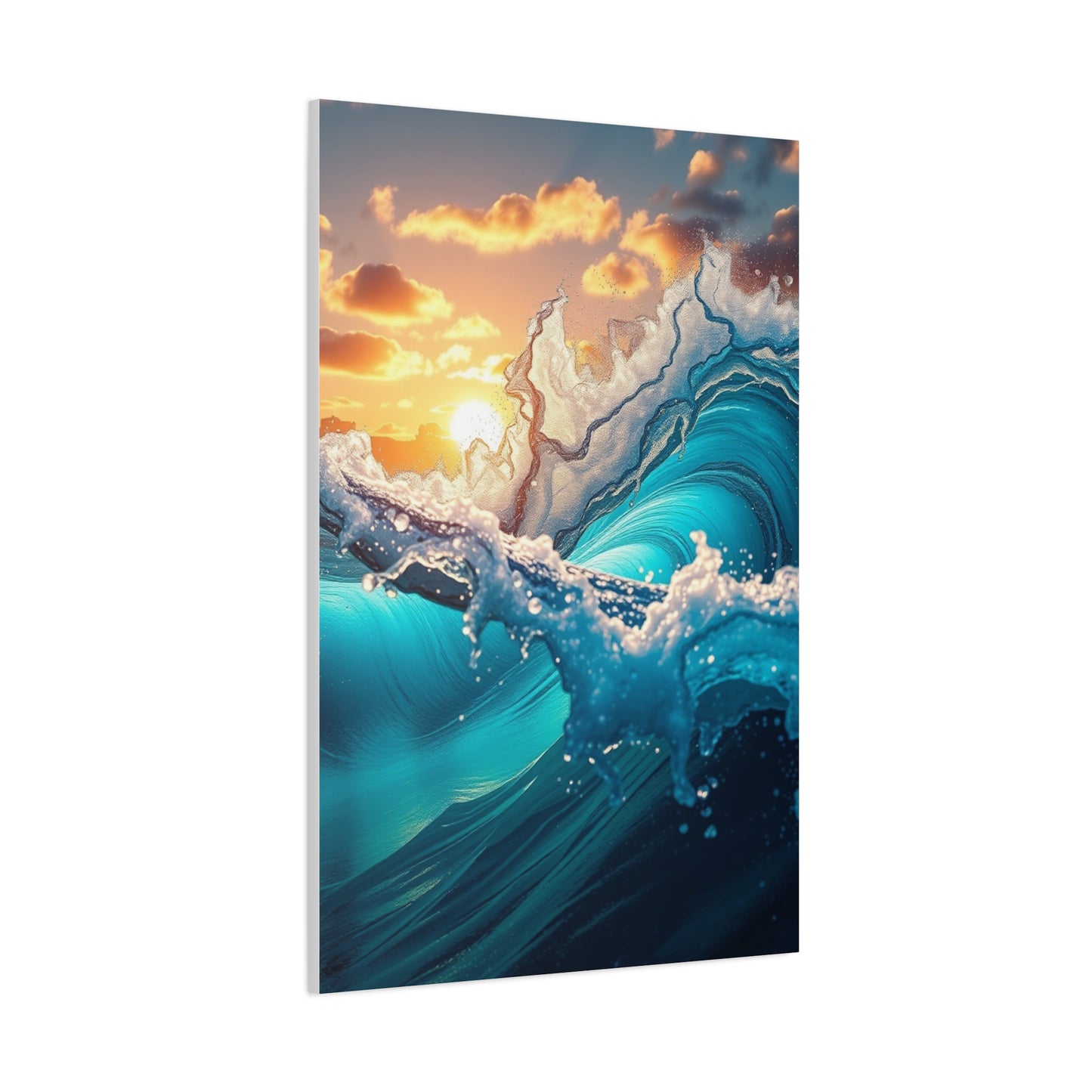 Tidal Elegance Artistry Wall Art & Canvas Print