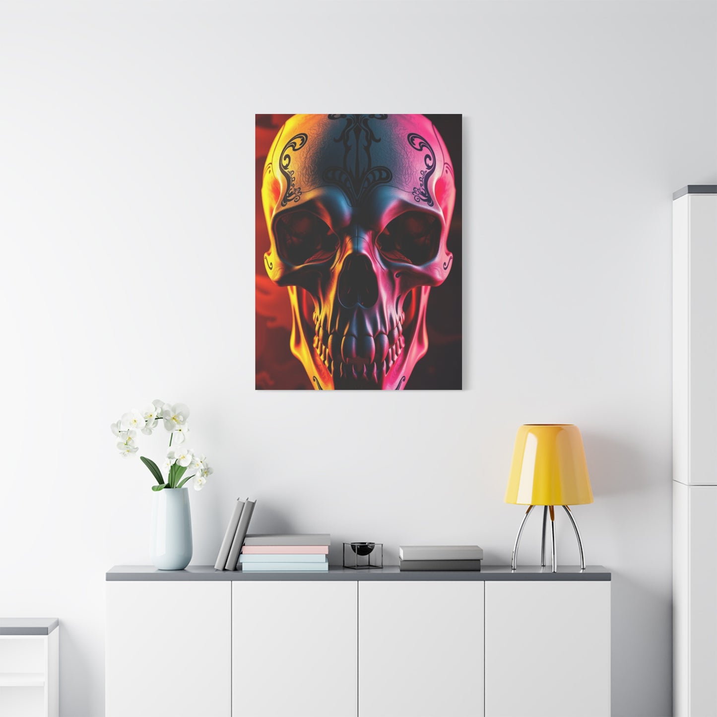 Noble Skull Reverie Wall Art & Canvas Print