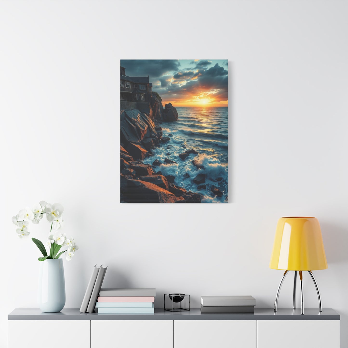 Grand Seaside Reverie Wall Art & Canvas Print
