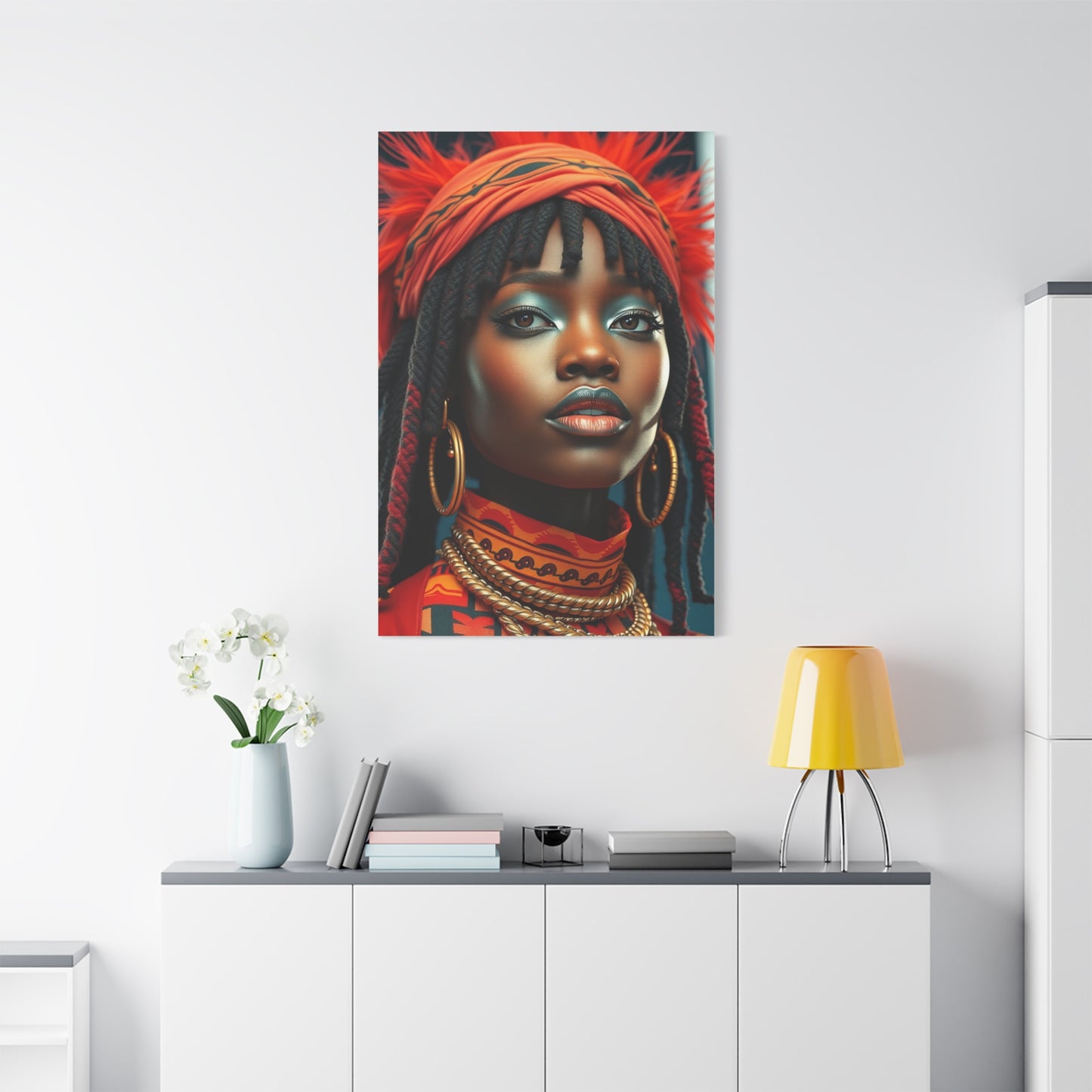 Supreme Afrofuturism Art Collection Wall Art & Canvas Print