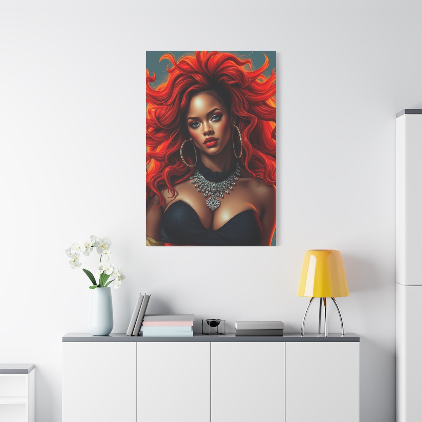 Luxurious Rihanna Canvas Showcase Wall Art & Canvas Print