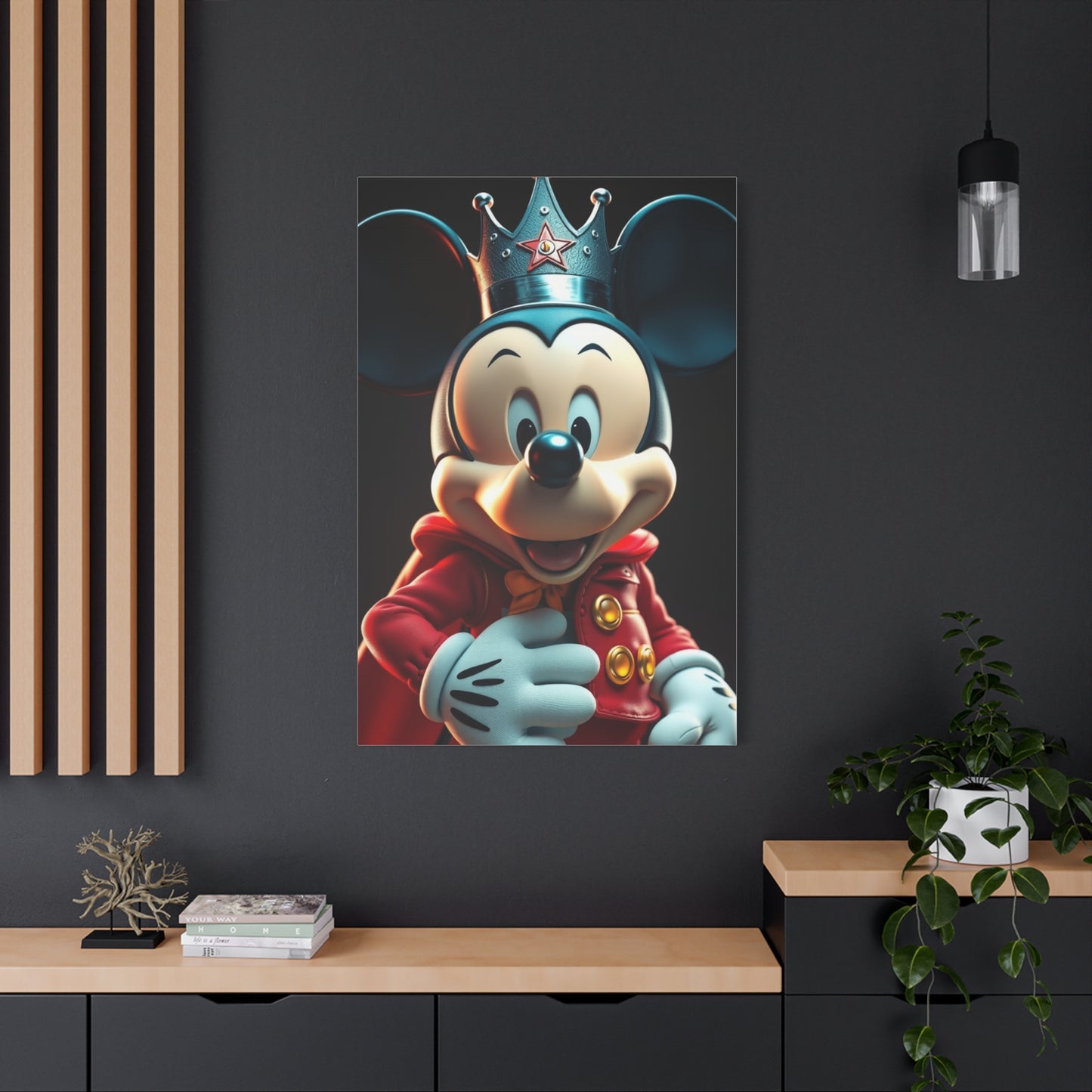 Mouse Exquisite Canvas Wall Art & Canvas Print