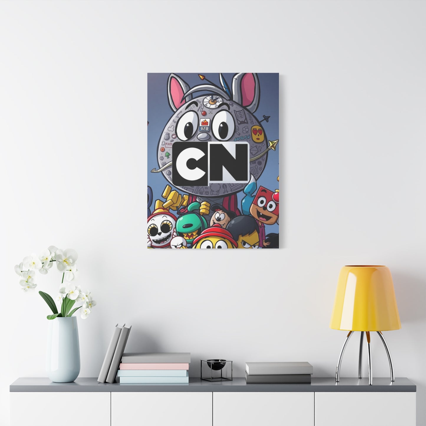 Whimsical Animation Tapestry Wall Art & Canvas Print