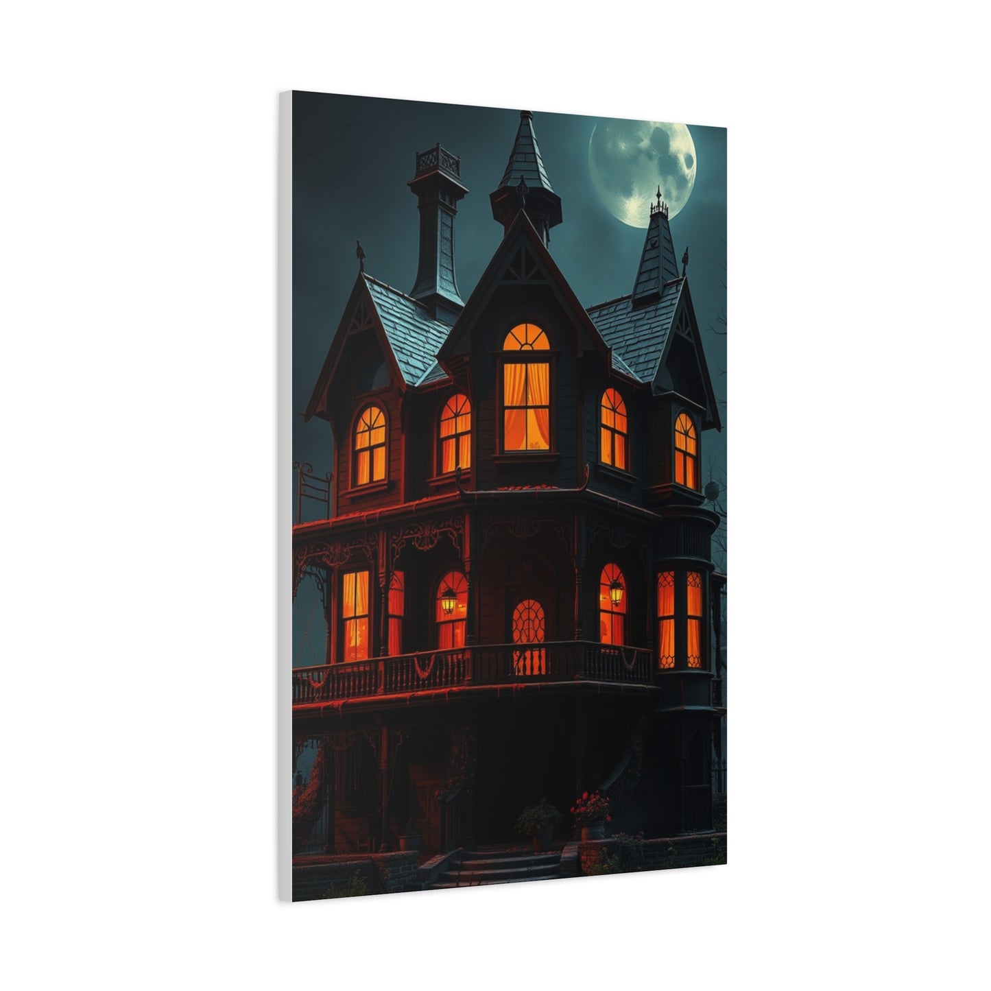 Haunted House Art Supreme Gallery Wall Art & Canvas Print