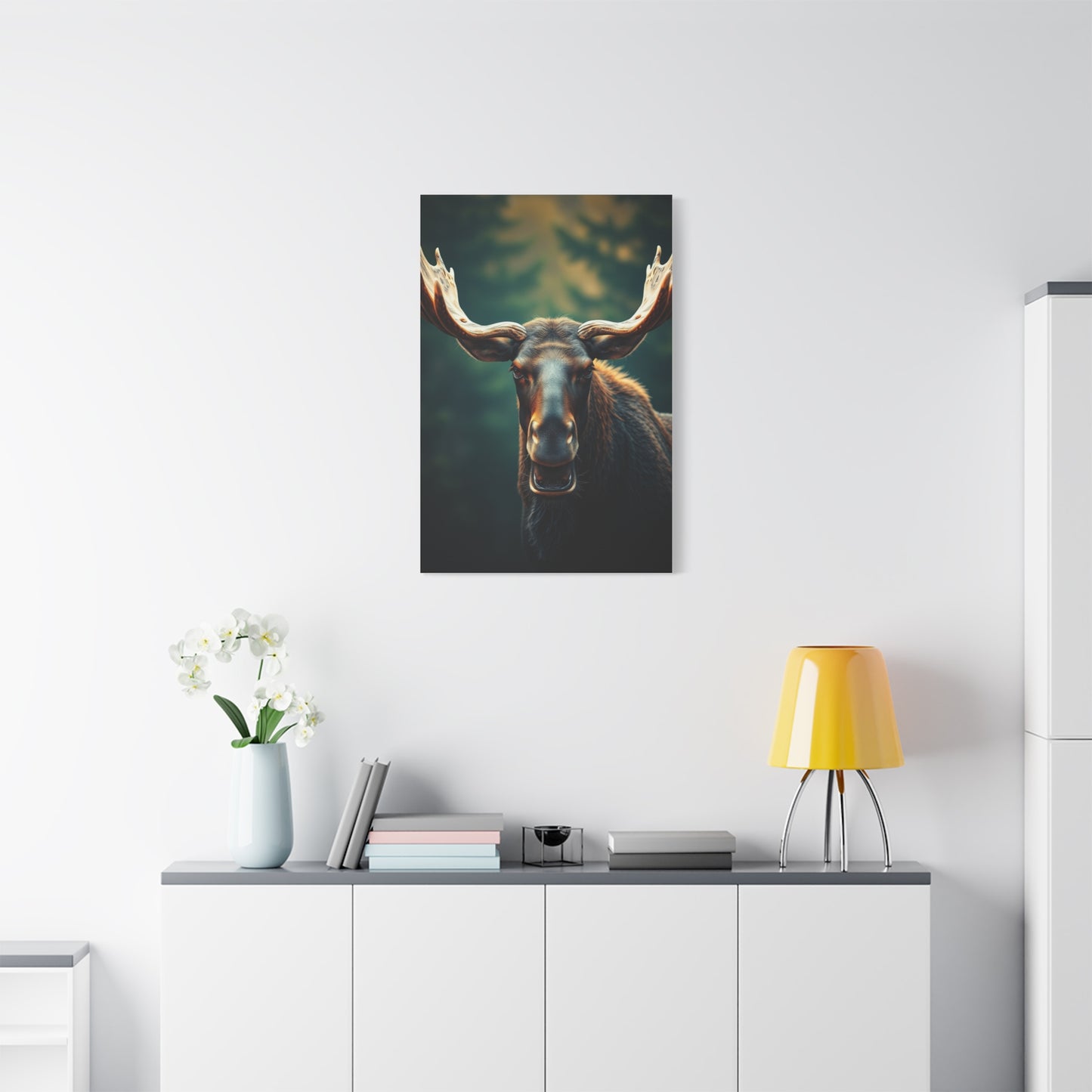 Vision Moose Art Art Wall Art & Canvas Print