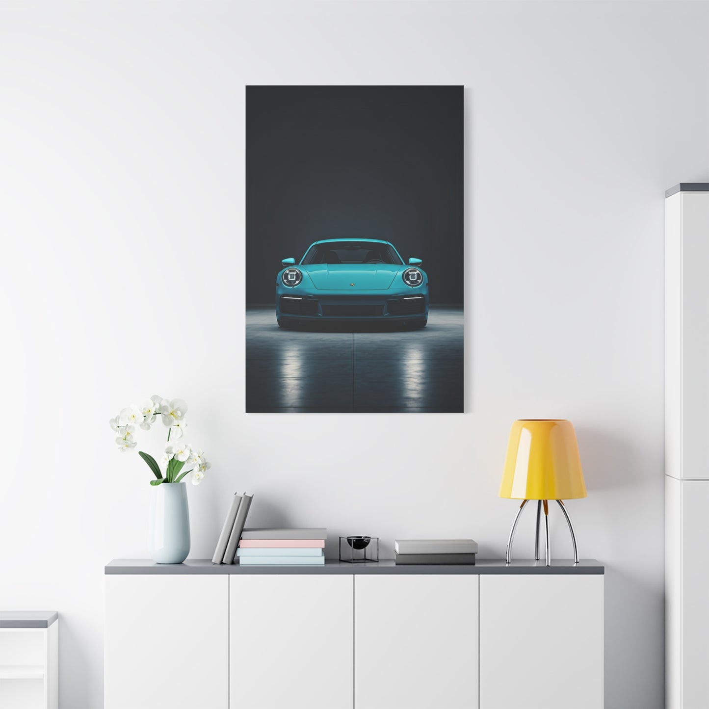 Dream Garage Porsche 911 Symmetry Wall Art & Canvas Prints