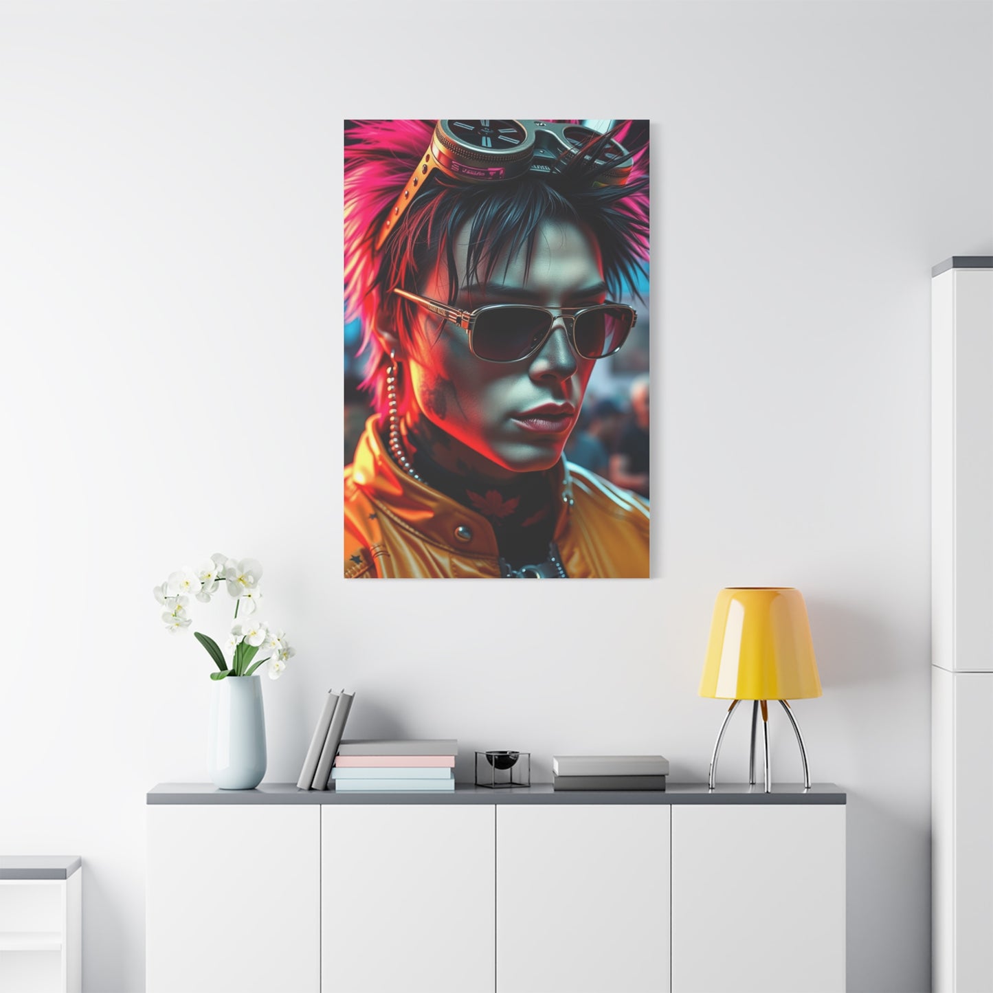 Avant-Garde Grit Art Wall Art & Canvas Print