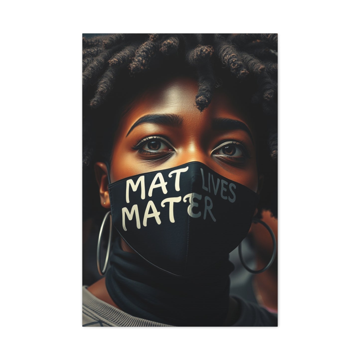 Black Lives Matter Art Supreme Gallery Wall Art & Canvas Print