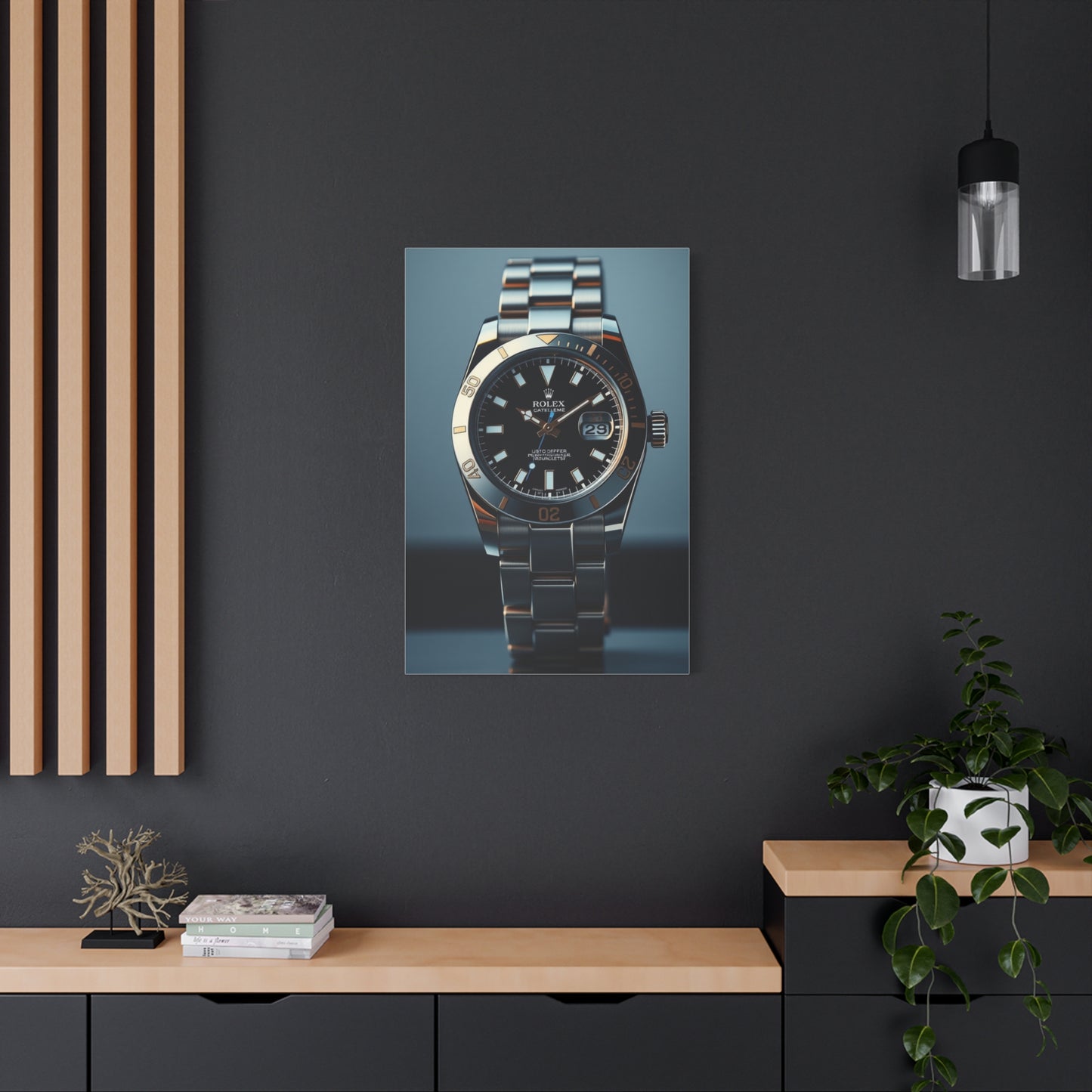 Splendid Timepiece Artwork Wall Art & Canvas Print