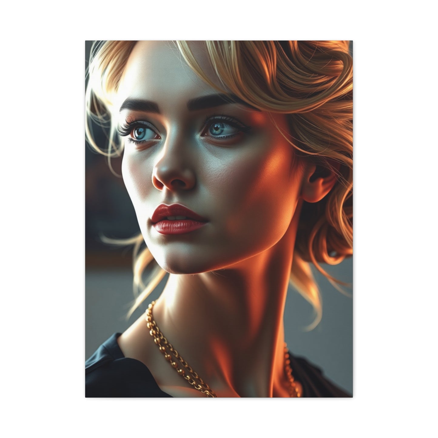 Opulent Femme Portraiture wall art & canvas print