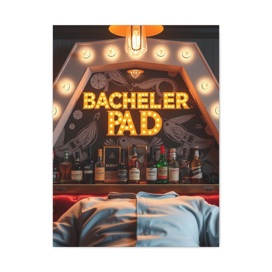 Vision Bachelor Pad Art Art Wall Art & Canvas Print