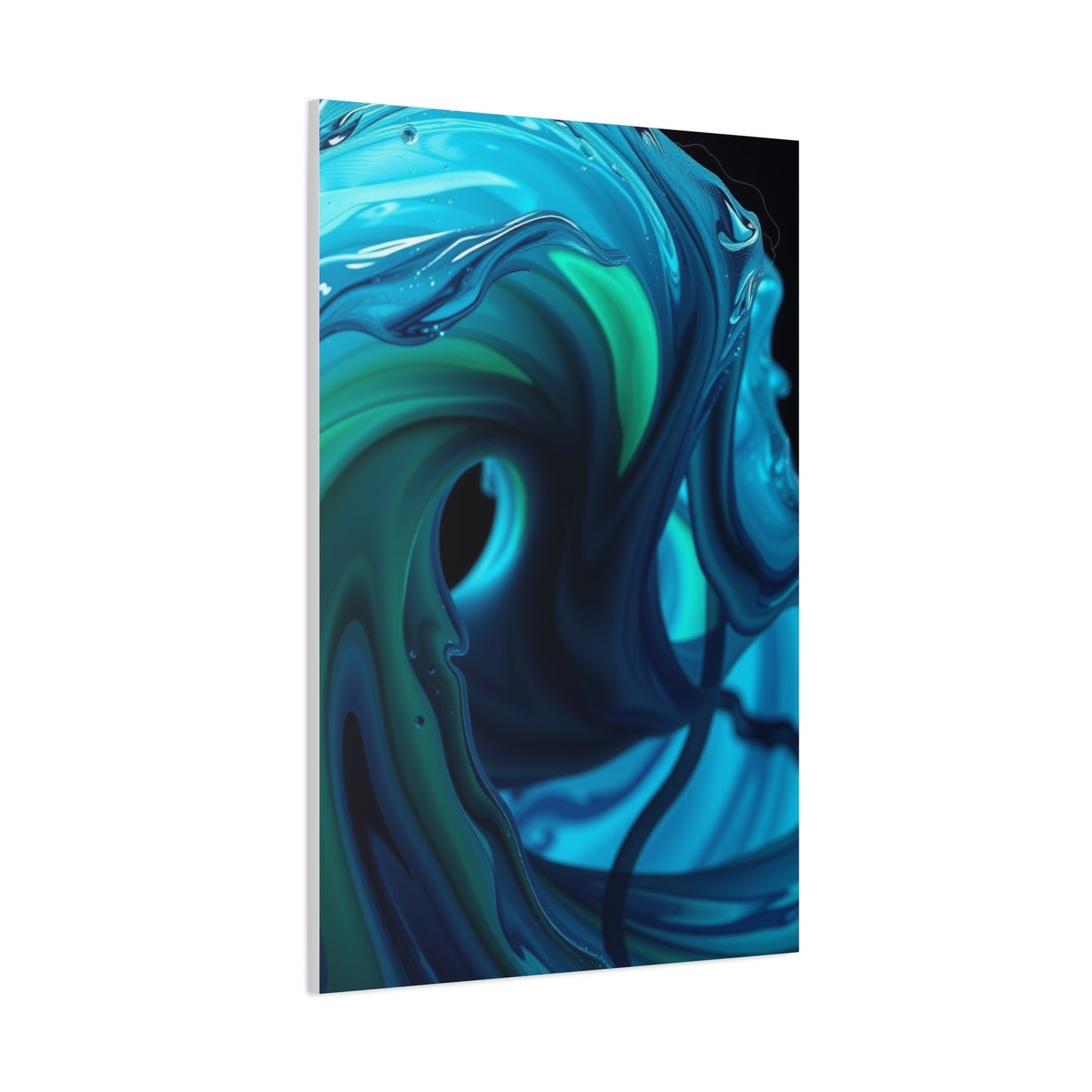Blue & Green Art Refined Canvas Wall Art & Canvas Print