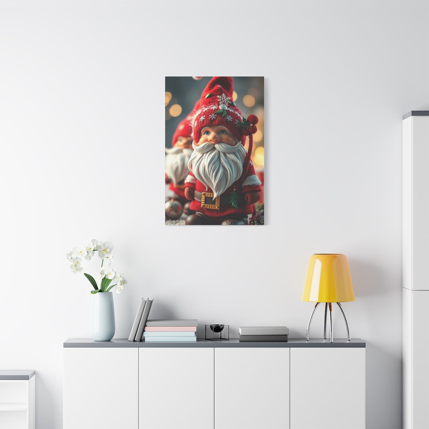 Christmas Gnome Art Supreme Gallery Wall Art & Canvas Print