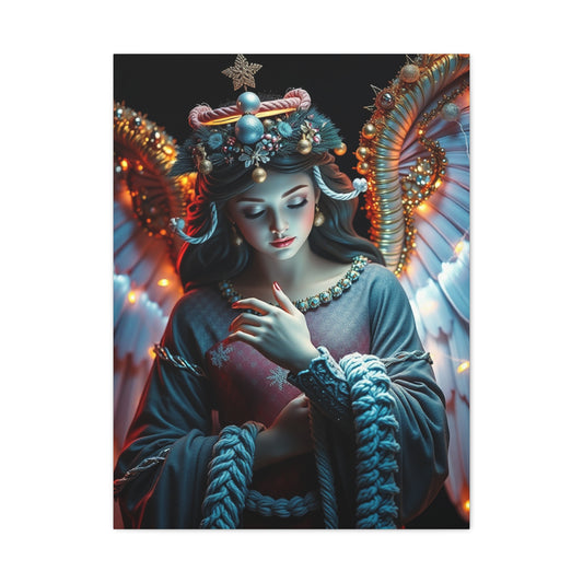 Christmas Angel Art Supreme Gallery Wall Art & Canvas Print