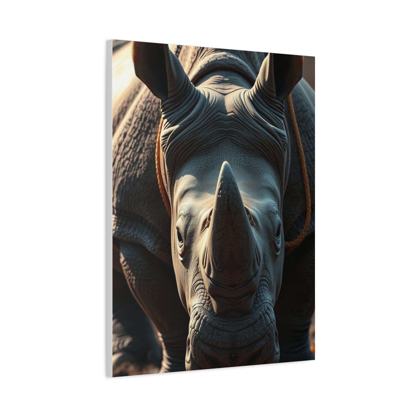 Vision Rhinoceros Art Art Wall Art & Canvas Print