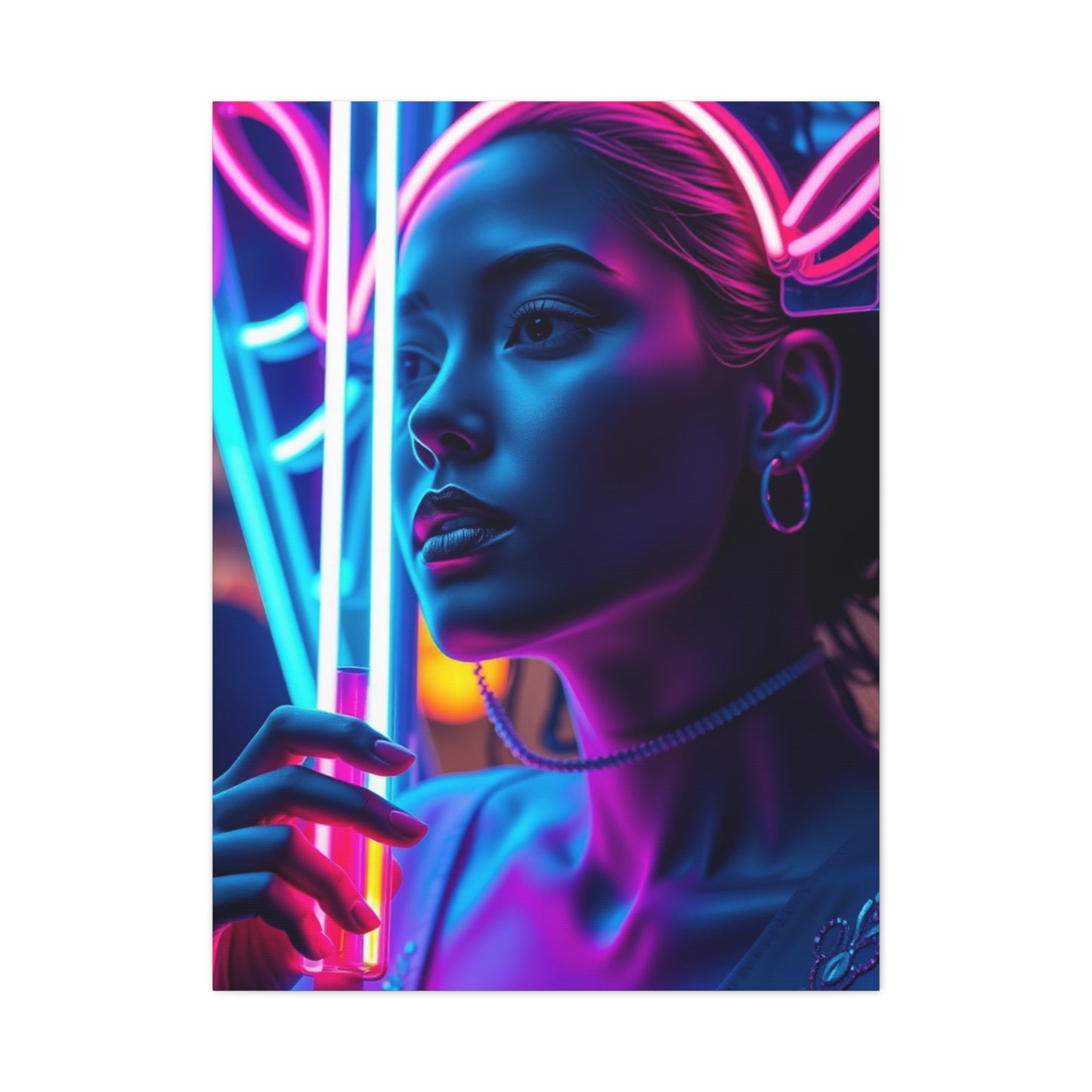 Enlightened Vividness Canvas Wall Art & Canvas Print