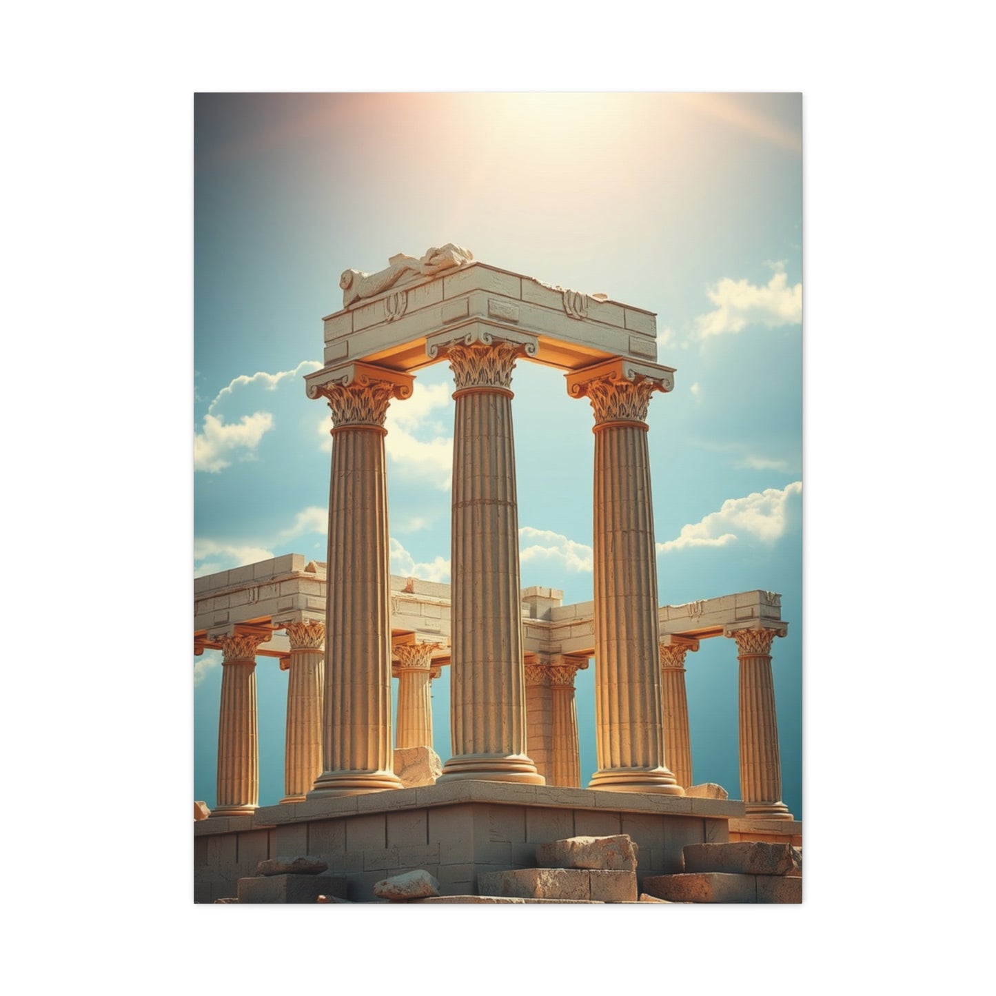 Masterpiece Greek Art Vision Wall Art & Canvas Print