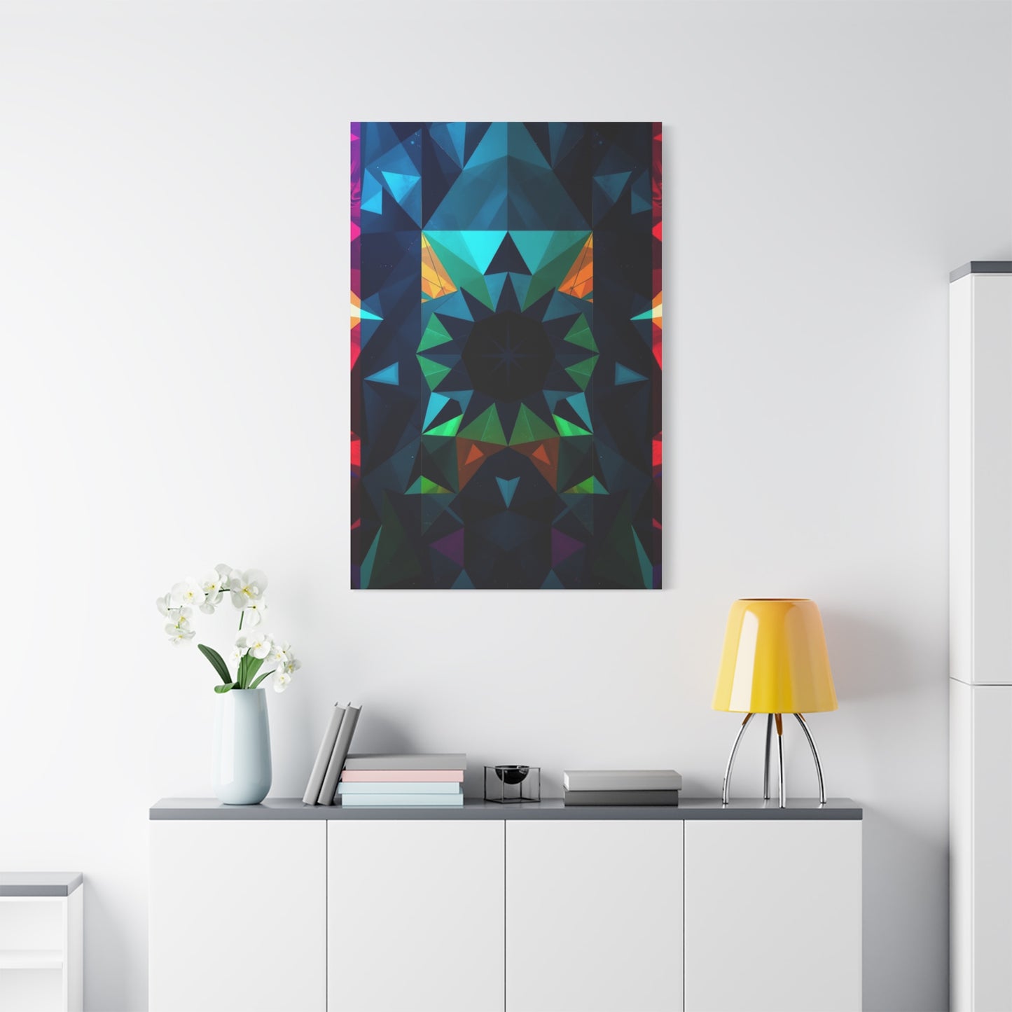Opulent Geometric Symphony Wall Art & Canvas Print