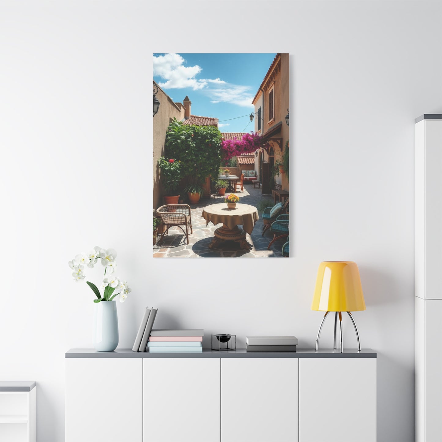 Vision Mediterranean Decor Art Art Wall Art & Canvas Print