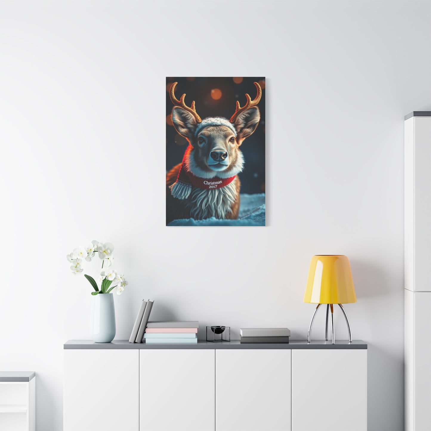 Supreme Christmas Animal Art Collection Wall Art & Canvas Print