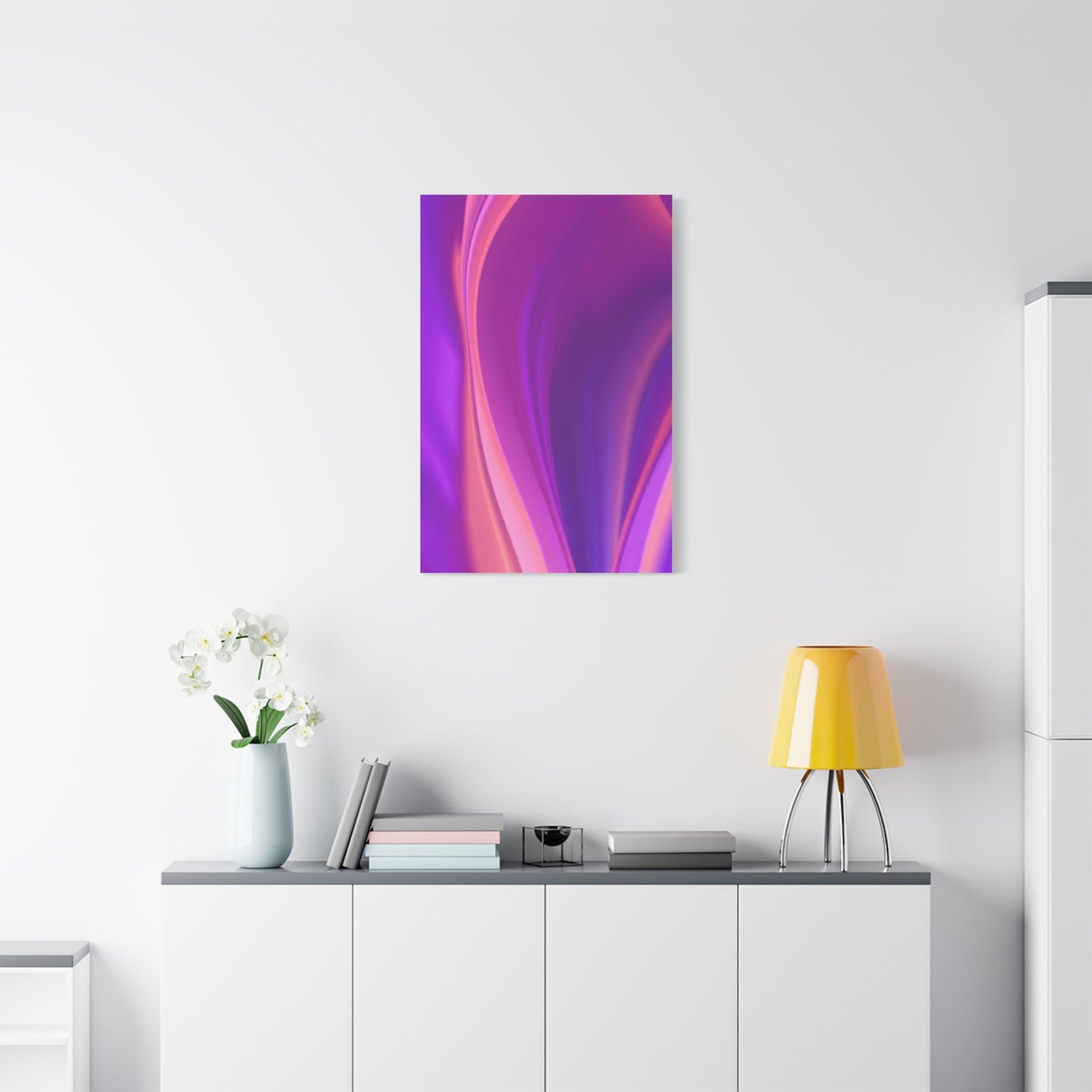 Violet Enigma Masterpiece wall art & canvas print