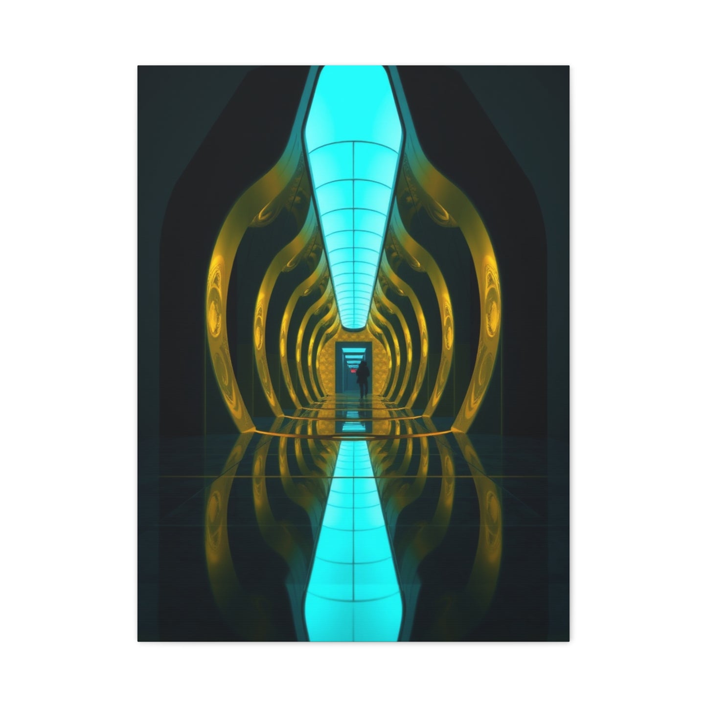 Luminous Aether Canvas