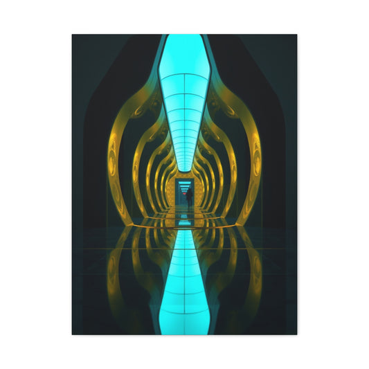 Luminous Aether Canvas