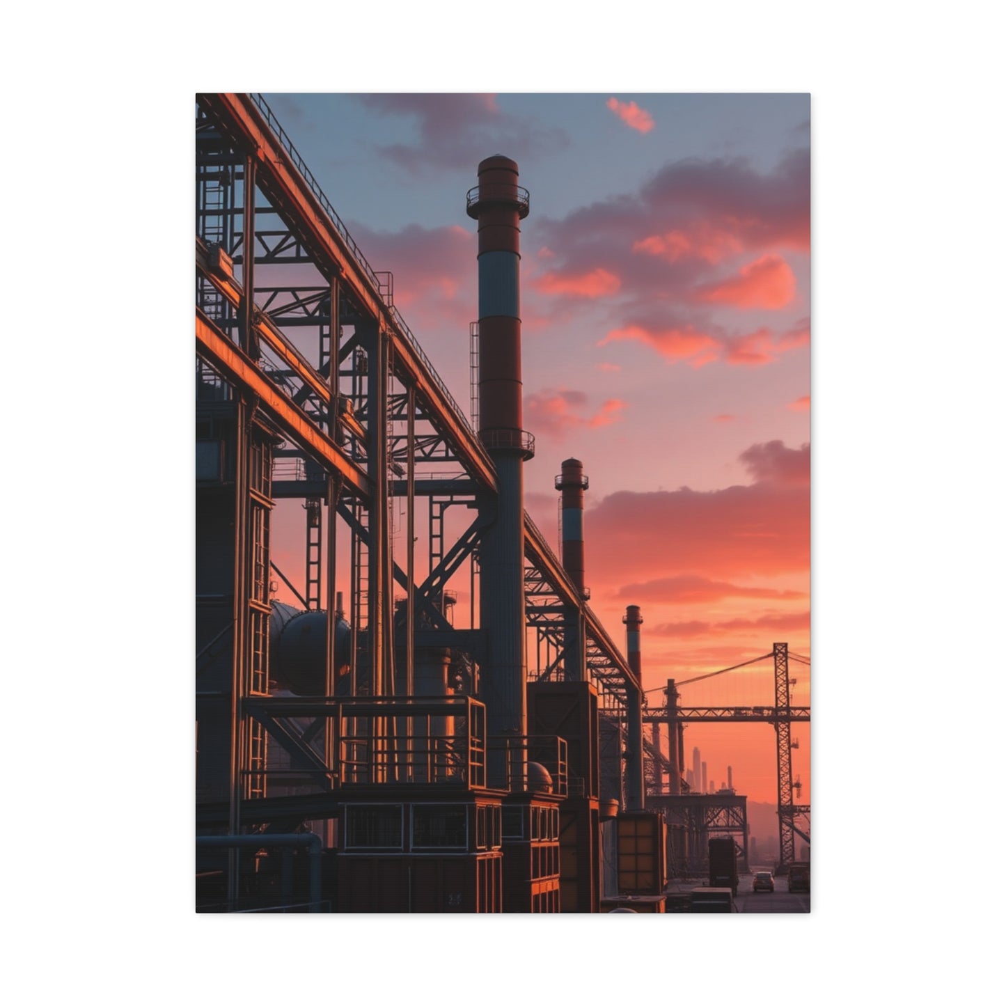Industrial Art Luxury Canvas Wall Art & Canvas Print