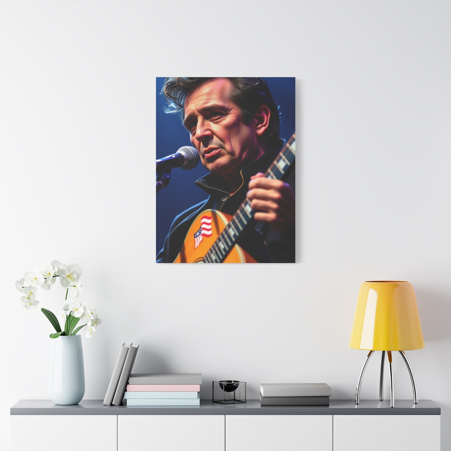 Johnny Cash Art Luxury Canvas Wall Art & Canvas Print