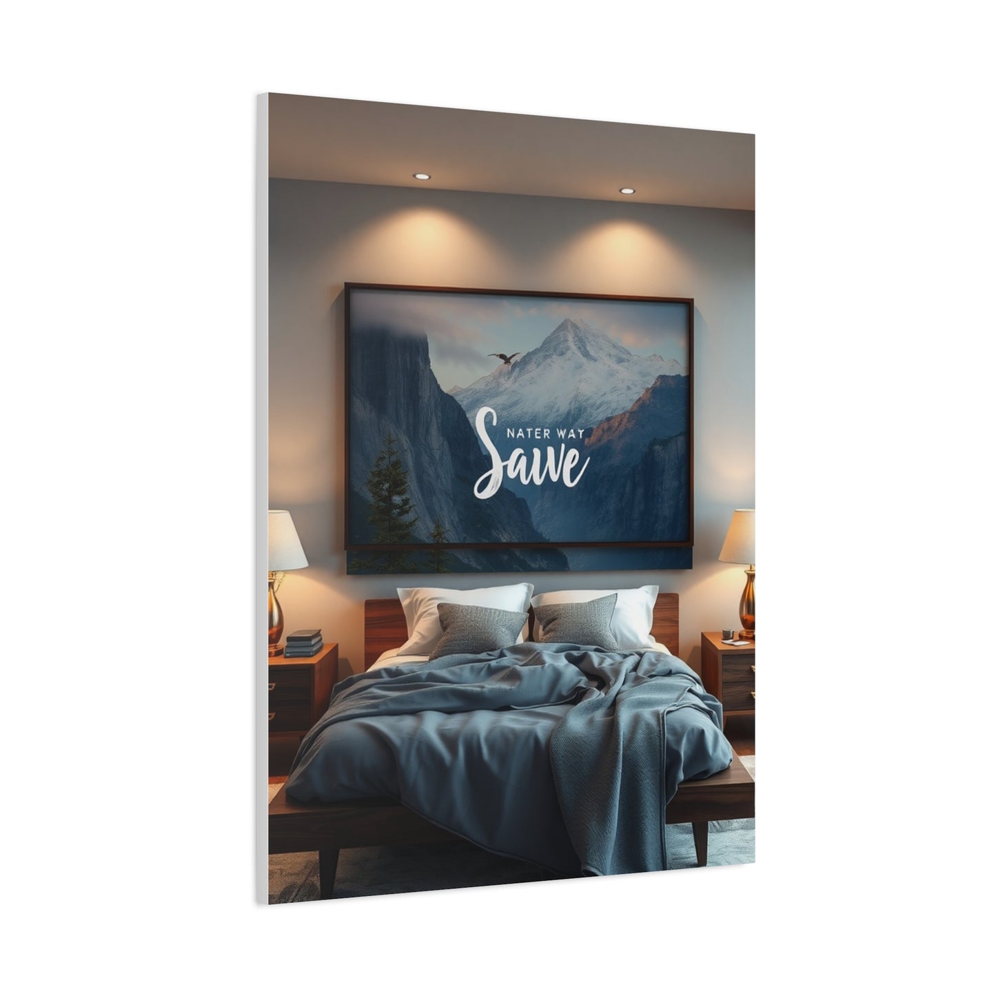 Scenic Nature Bedroom Art Luxury Canvas Wall Art & Canvas Print