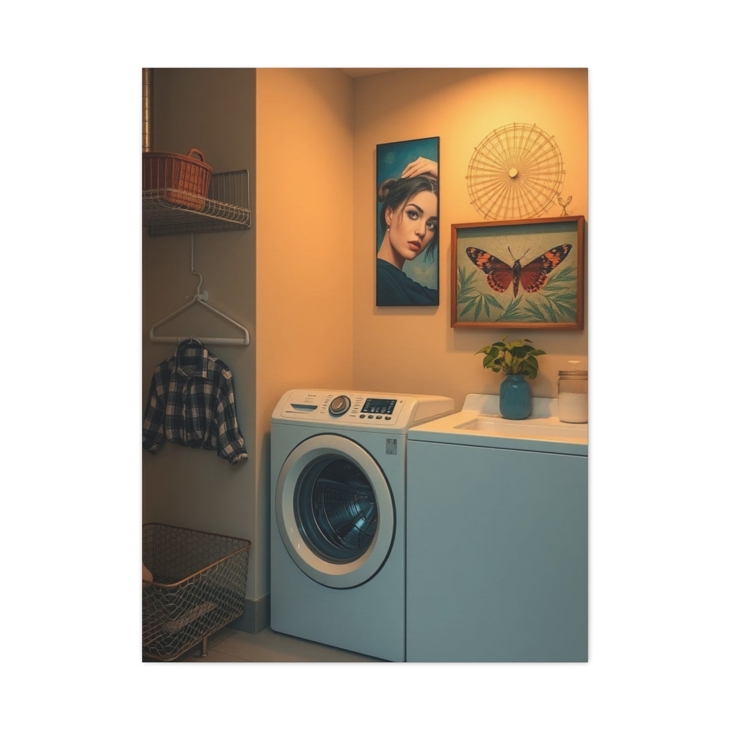 Vision Laundry Room Art Art Wall Art & Canvas Print